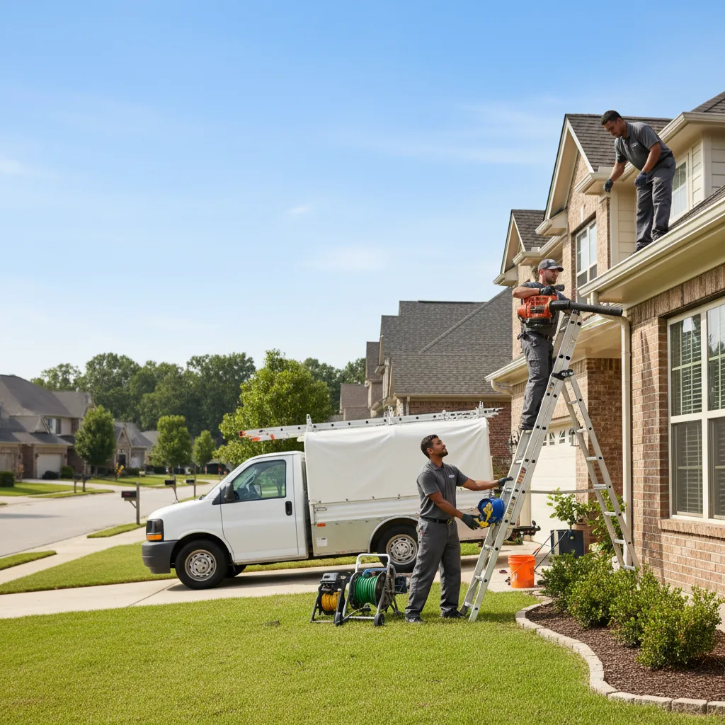 Home Gutter Service in Leonard, TX near me